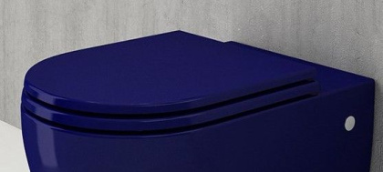 Крышка-сиденье для унитаза Bocchi Speciale XL A0320-010 синее, шт