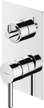 Смеситель для душа скрытого монтажа OMNIRES Y Y1237_KCR (хром)