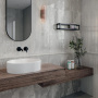Бордюр настенная VT\A448\13110R Белем серый светлый 89,5см*14,5см*11мм (1уп/6шт/0,779м2) глянц. обрезн, шт