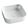 Умывальник чаша накладная квадратная Element 385*385*135мм