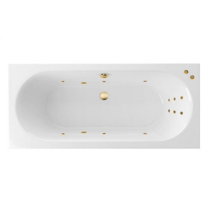 Ванна EXCELLENT Oceana Slim 160x75 "LINE" (золото) Ванна EXCELLENT Oceana Slim 160x75 "LINE" (золото)