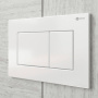 Клавиша смыва Point Ника PN44081W для инсталляции, белая