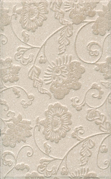 Плитка настенная 6392 Сады Сабатини бежевый структура 25*40*8.8 (10шт\1м2), м2