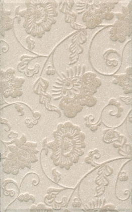 Плитка настенная 6392 Сады Сабатини бежевый структура 25*40*8.8 (10шт\1м2), м2