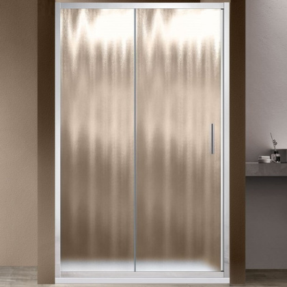 Душевая дверь Garda VDS-1G100CH, 1000, хром, стекло шиншилла