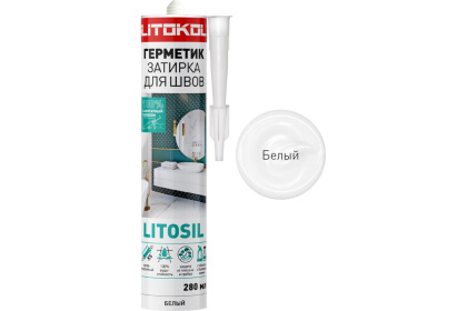 Герметик силиконовый LITOSIL 280,Белый