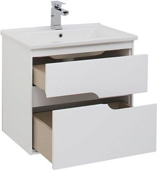 Тумба под раковину Aquanet Модена 65 белый