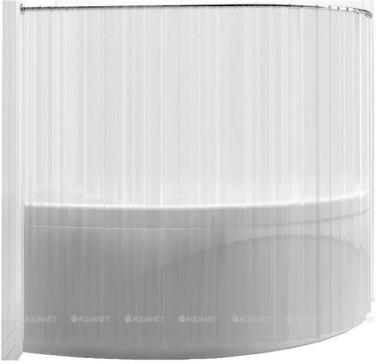 Карниз для ванны Aquanet Capri/Sarezo полукруглый 160х100 Карниз для ванны Aquanet Capri/Sarezo полукруглый 160х100