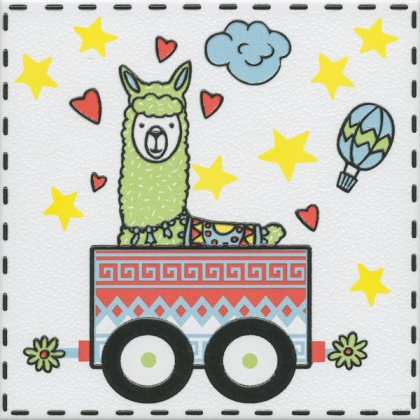 Декор 5 OP\A225\5009 Альпаки Белый (20см*20см*6,9мм) (10шт/0,4м2) ., шт