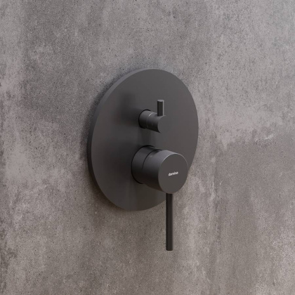 367100300 Scandinavian Pure, встраиваемый Смеситель для ванной - душа, чёрный