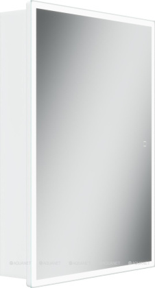 Зеркальный шкаф для ванной комнаты SANCOS  Cube 600х140х800 с подсветкой, арт.CU600 Зеркальный шкаф для ванной комнаты SANCOS  Cube 600х140х800 с подсветкой, арт.CU600