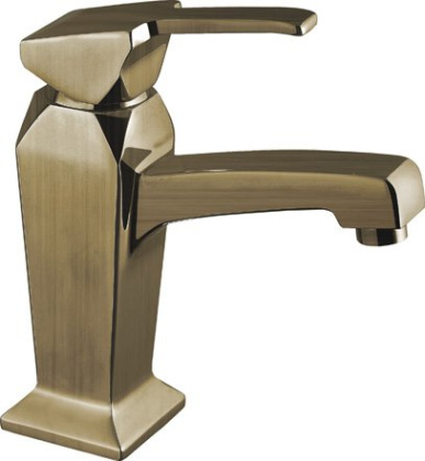 LEGEND-LSM2-03/24 Смеситель на раковину однорычажный с донным клапаном, золото, ручка золото LEGEND-LSM2-03/24 Смеситель на раковину однорычажный с донным клапаном, золото, ручка золото