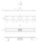 BB-LD-LUCE-70-CR Душевой лоток BELBAGNO LUCE 70 см Исполнение: Хром матовый  BB-LD-LUCE-70-CR Душевой лоток BELBAGNO LUCE 70 см Исполнение: Хром матовый