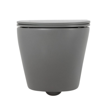 COLORATO Сиденье дюропласт, soft close, металлическое крепление, серое матовое, BB062SC-GR COLORATO Сиденье дюропласт, soft close, металлическое крепление, серое матовое, BB062SC-GR