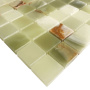 Мозаика натуральный мрамор GREEN ONYX 20х20, Classic
