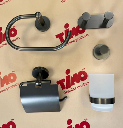 Полотенцедержатель Timo Saona 13050/18 черное золото