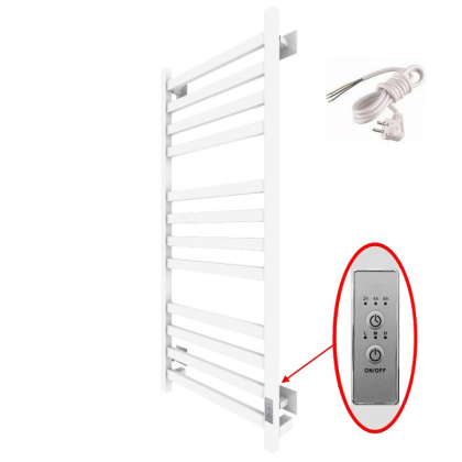 Полотенцесушитель Пэк сп 21 кв 100х40 белый ВГП Полотенцесушитель Пэк сп 21 кв 100х40 белый ВГП