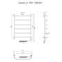 Полотенцесушитель Браво эл ТЭН 1 80*50 (ЛЦ4) Полотенцесушитель Браво эл ТЭН 1 80*50 (ЛЦ4)