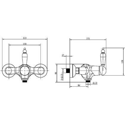 Смеситель для душа_Комплект