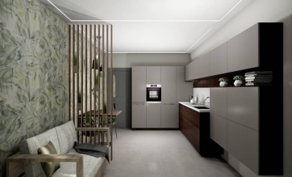 Декор Urban Jungle K1440TC050810 светло-серый джунгли 40х120 Декор Urban Jungle K1440TC050810 светло-серый джунгли 40х120