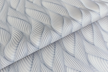 Обои виниловые Трессаж мотив, серый