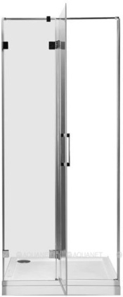 Душевая дверь Aquanet Beta NWD6221 90 R, прозрачное стекло