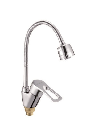 Смеситель для кухни латунь, хром S5143