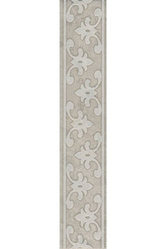 Бордюр Ферони серый матовый 30x5,7x0,69 Бордюр Ферони серый матовый 30x5,7x0,69