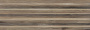 Плитка настенная 60030 Zen полоски коричневый (20см*60см*9мм) (10шт/1,2м2) матовый,м2