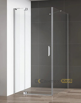 SLIDER-1017-GL-FIX-C Боковая панель без пристенного профиля, 1017х1942, прозрачное