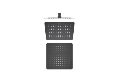 Квадратный верхний душ  250*250*2 мм AQUATEK, матовый черный AQ2072MB  Квадратный верхний душ  250*250*2 мм AQUATEK, матовый черный AQ2072MB