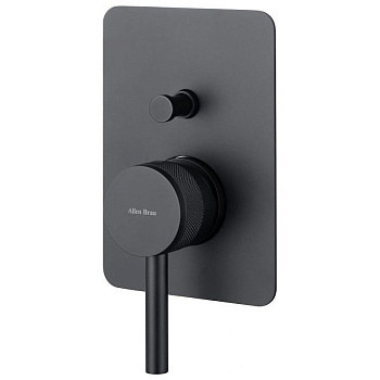 Смеситель для душа Allen Brau Priority X2 5.31011-31 (с внутренней частью) черный матовый