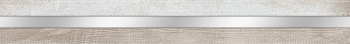 10200000006 Бордюр кер. Terrazzo Бел. 60*6,5 01_ 1 \12