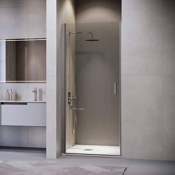 Душевая дверь  60*195 RGW LE-003-Gr Серый/Прозрачное/6 мм