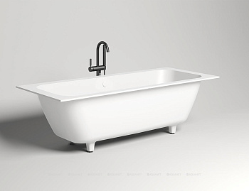 Ванна из искусственного камня Salini S-Sense Orlando Axis 190х80 103211M, глянцевая