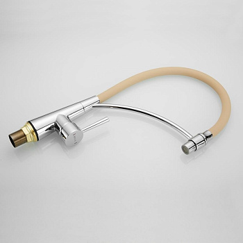 Смеситель для кухни латунь, хром S743-2