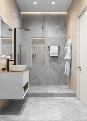 Керамогранит SG590200R Риальто серый обрезной 119,5*238,5*11 (1шт/2,85м2), м2