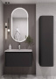 OVALE 1 полка 80CM АНТРАЦИТ тумба + раковина OV0010100-080 Boheme OVALE 1 полка 80CM АНТРАЦИТ тумба + раковина OV0010100-080 Boheme