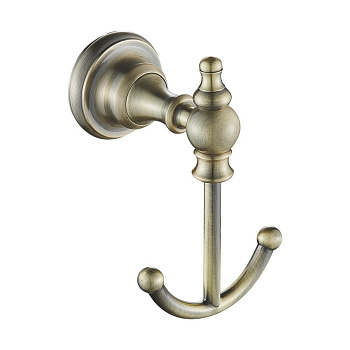 Крючок двойной, RG1121Q Rose, Бронза