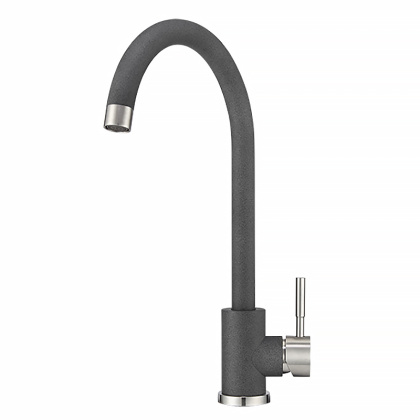 Смеситель для кухни Point PN3101GR графит