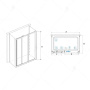 Душевой уголок RGW CL-40 P (CL-11 + 2Z-12) 04094050-11P Душевой уголок RGW CL-40 P (CL-11 + 2Z-12) 04094050-11P