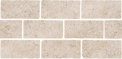 Бордюр BR024 Роверелла бежевый мозаичный 14.7*34.5*11 (уп\7шт), шт