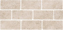 Бордюр BR024 Роверелла бежевый мозаичный 14.7*34.5*11 (уп\7шт), шт