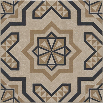 Декор Касабланка бежевый светлый матовый 20x20x0,8