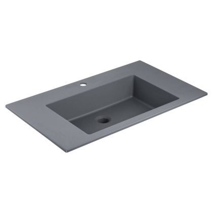 Раковина VCB-13800G из кварца, цвет серый Раковина VCB-13800G из кварца, цвет серый