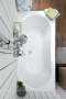 Акриловая ванна Aquanet Valencia 170x80