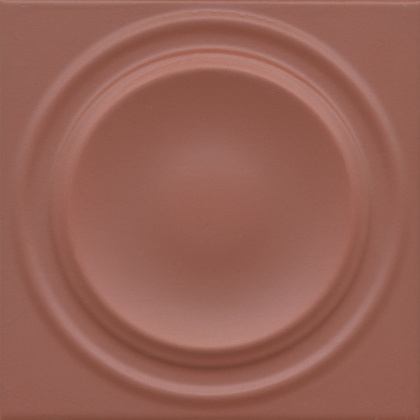 Декор Аква Альта 2 красный матовый структура 20x20x0,95