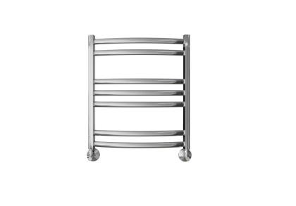 Полотенцесушитель водяной Aquatek (Акватек) Лугано П7 500х600 мм, подключение нижнее/диагональное, сверхпрочная пищевая нержавеющая сталь AISI 304L, гарантия 10 лет