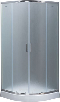 Душевой уголок Aquanet SE-800Q 800x800, узорчатое стекло