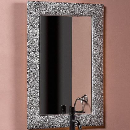 Зеркало AURA 60*90 серебро, с подсветкой 538 Boheme Зеркало AURA 60*90 серебро, с подсветкой 538 Boheme